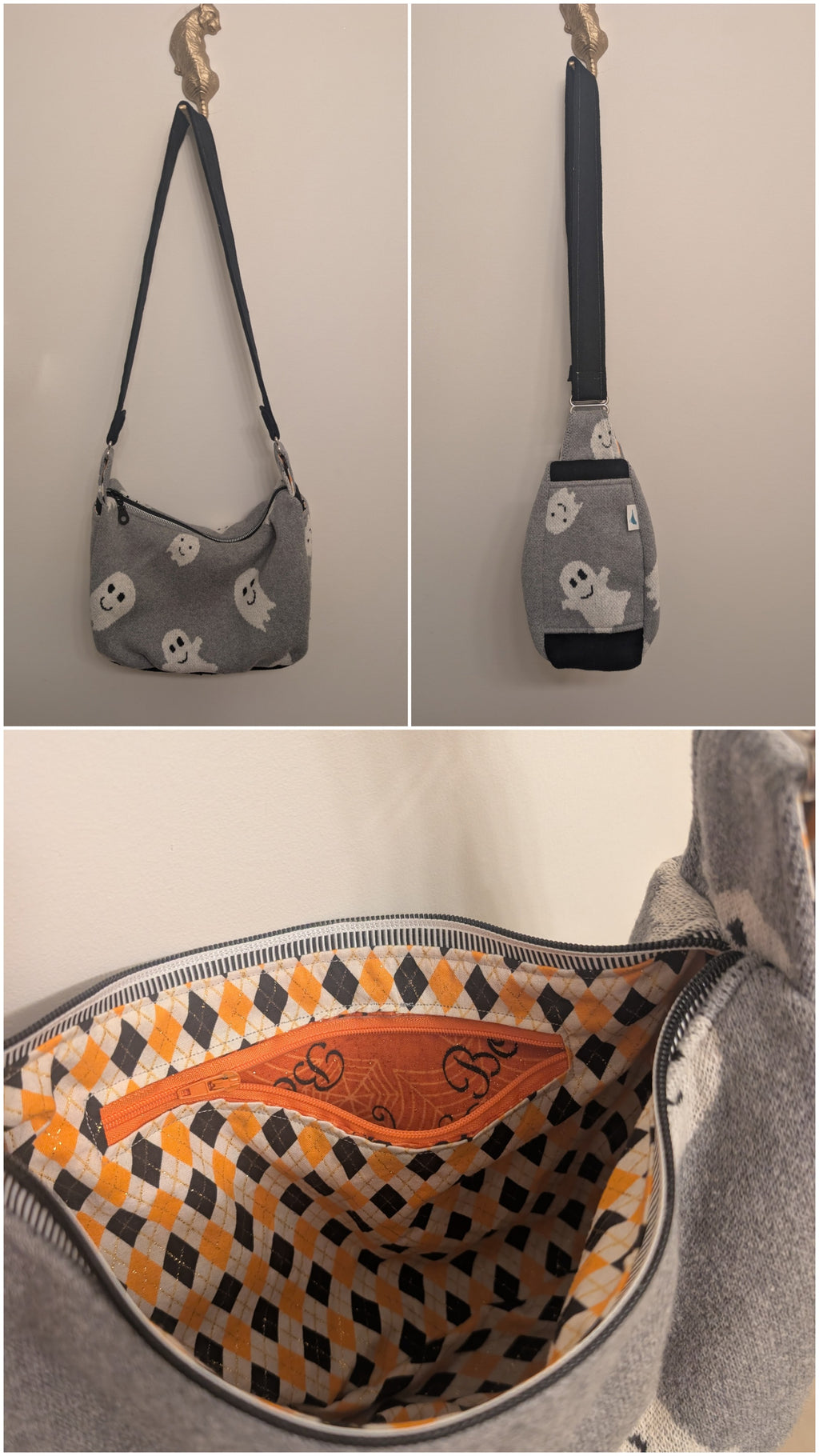 Happy Haunts Hobo Bag